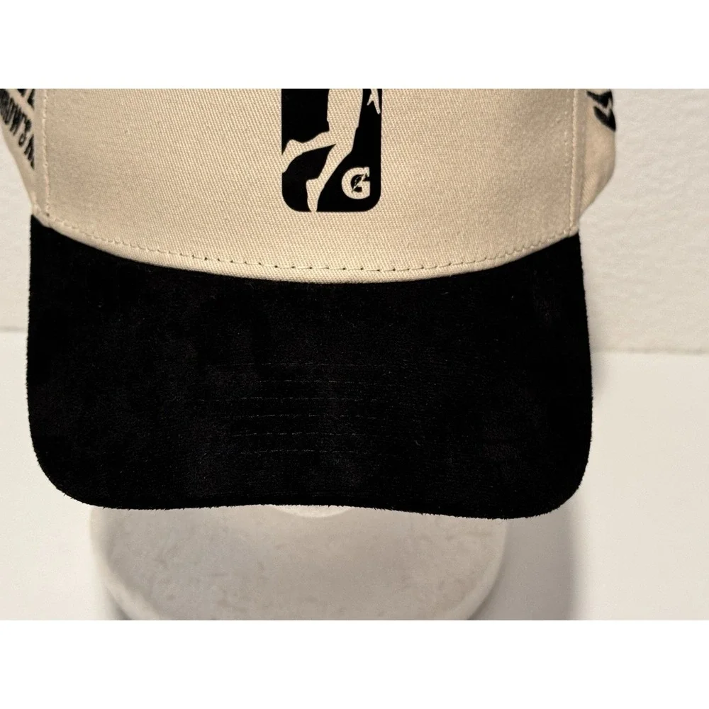 ilthy Hat Cap G League Basketball SnapBack Cream Black Felt Brim Rare